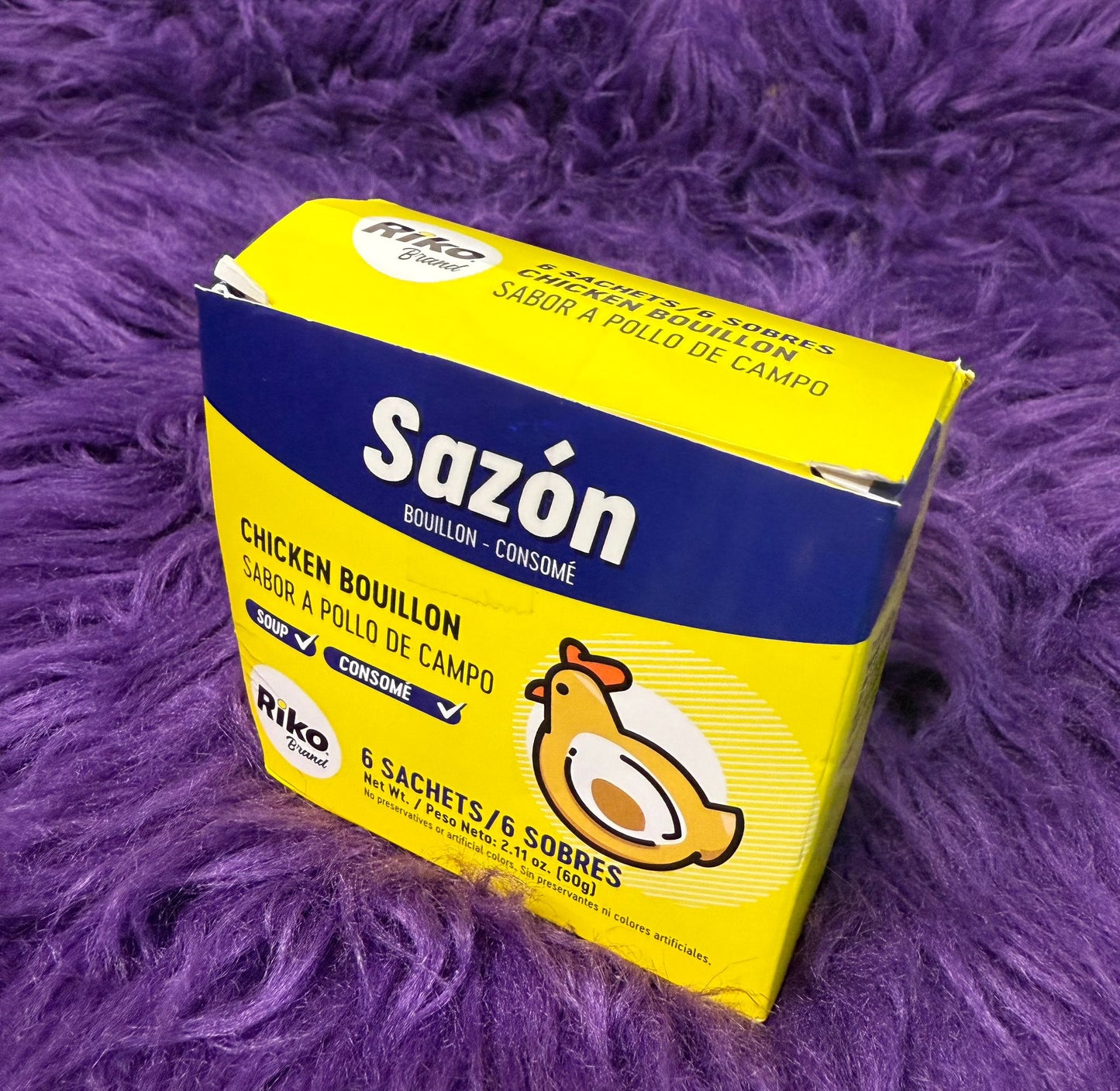 SAZON RIKO SABOR DE POLLO DE CAMPO