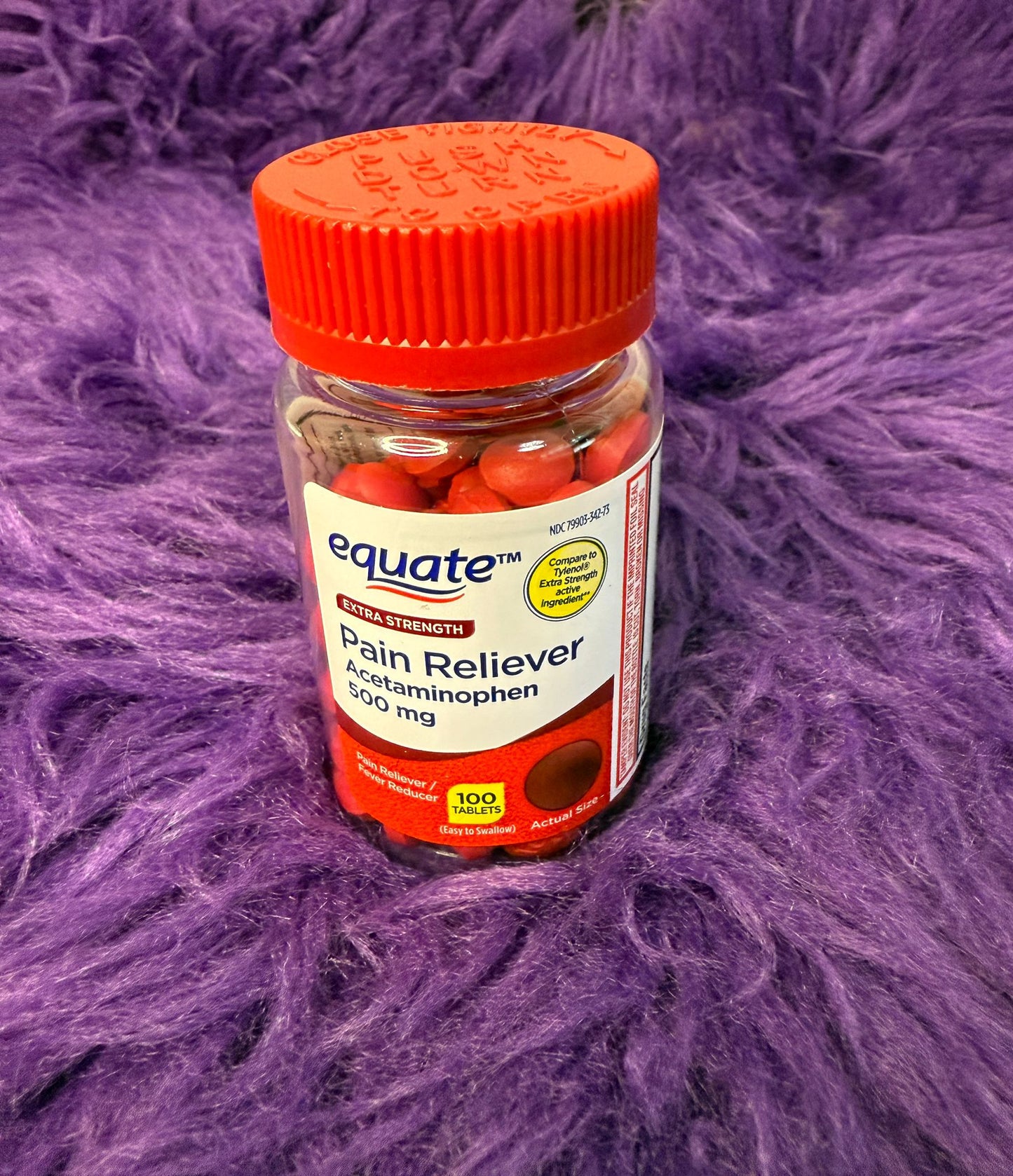 ACETAMINOPHEN 500 mg 100 TABLETAS