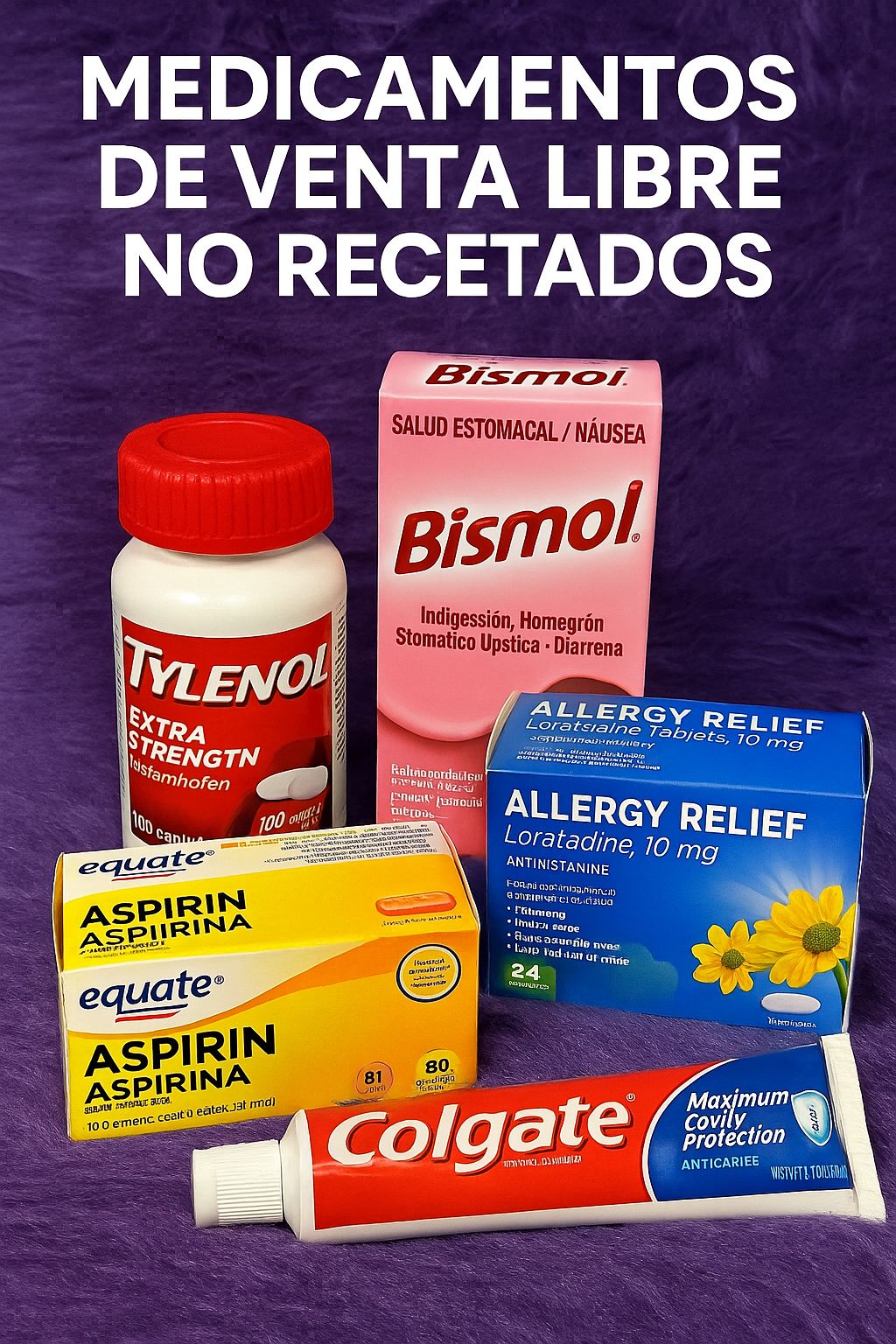 MEDICAMENTOS DE VENTA LIBRE NO RECETADOS