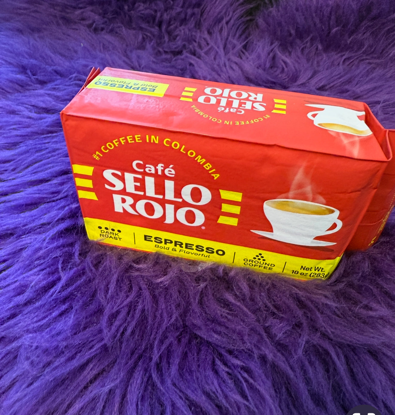 CAFE SELLO ROJO  EXPRESO COLOMBIANO 10 ONZA
