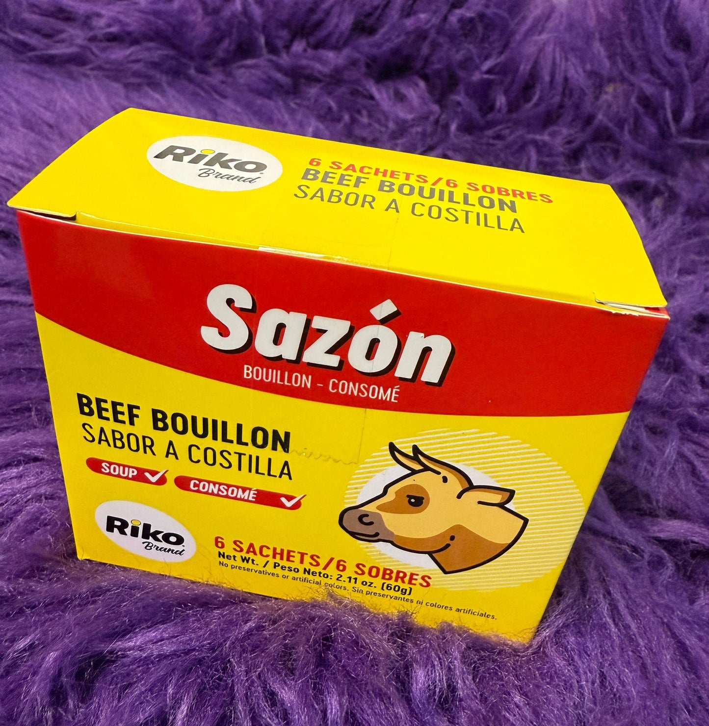 SAZON RIKO SABOR A COSTILLA DE RES