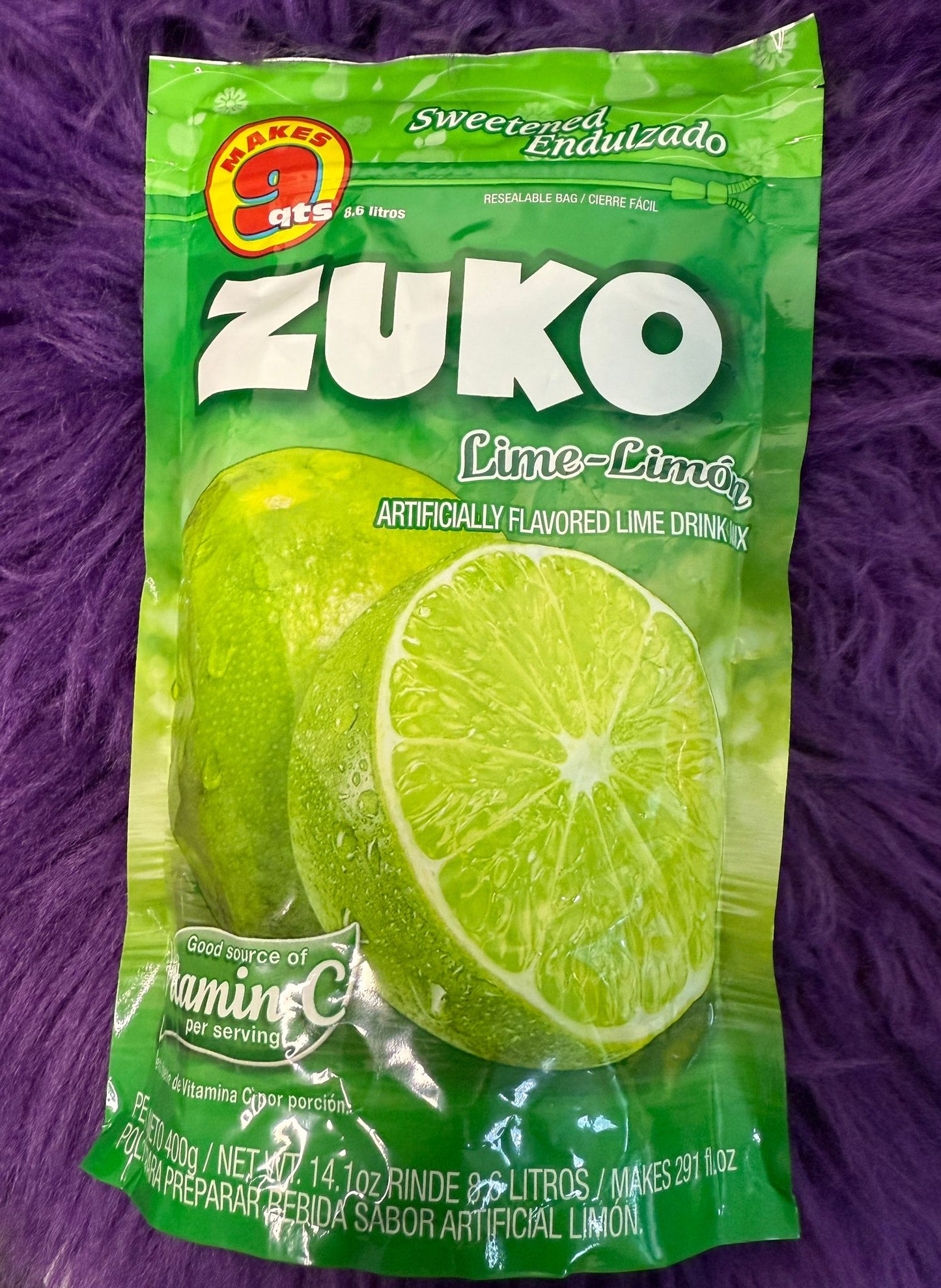 REFRESCO INSTANTANEO ZUKI LIMON 8,6 LITROS