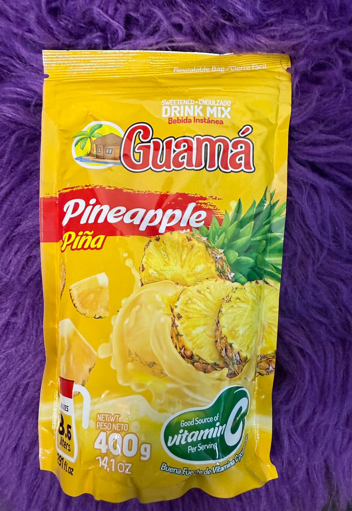 REFRESCO INSTANTANEO GUAMA PIÑA 8.6 LT